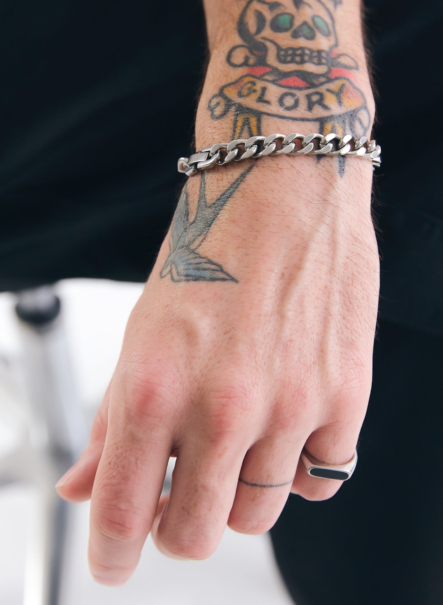 Bold Link Chain Bracelet - Shine