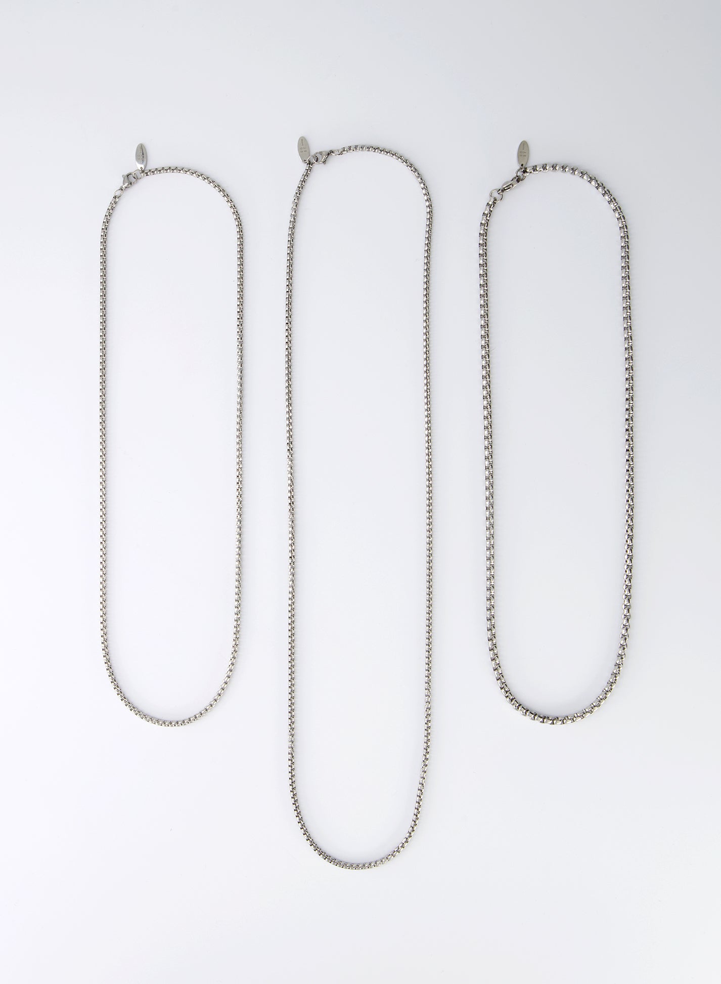 Hex Necklace • Stainless Steel