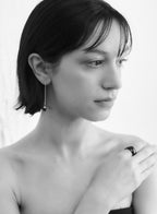 Black Onyx Mini Ring (10mm)
