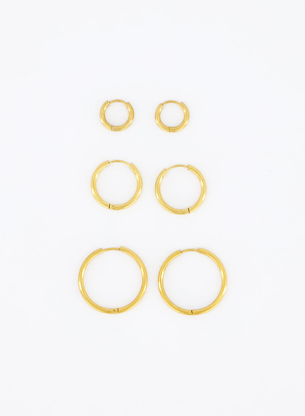 Basic Daily Hoop Earrings