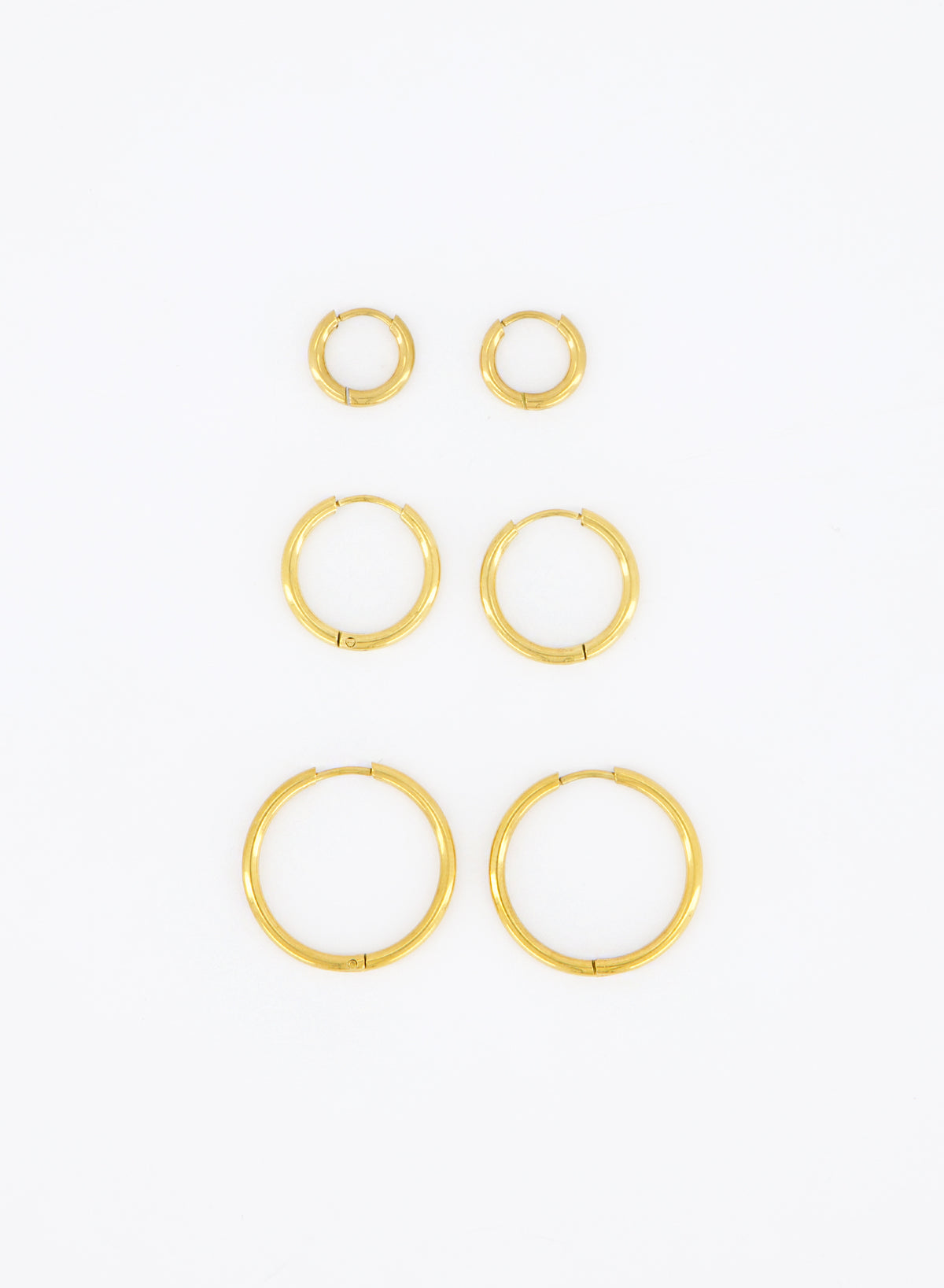 Basic Daily Hoop Earrings