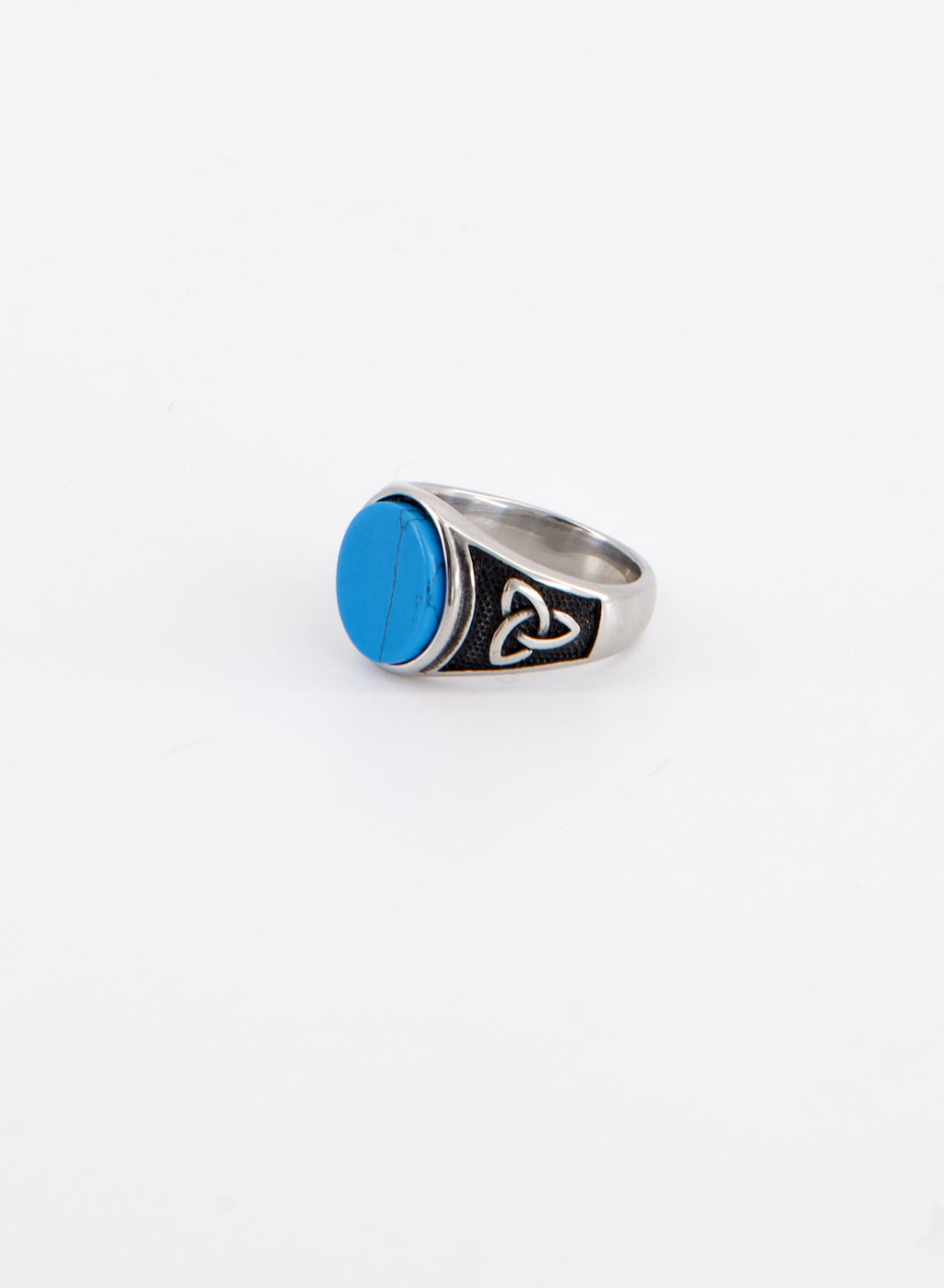 Turquoise Surgical Steel Ring • Surgical Steel