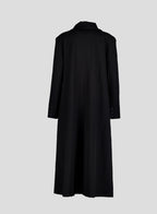 009 Vintage Maxi Swing Coat — Black