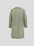 008 Japan Vintage Mac Coat — Off Green