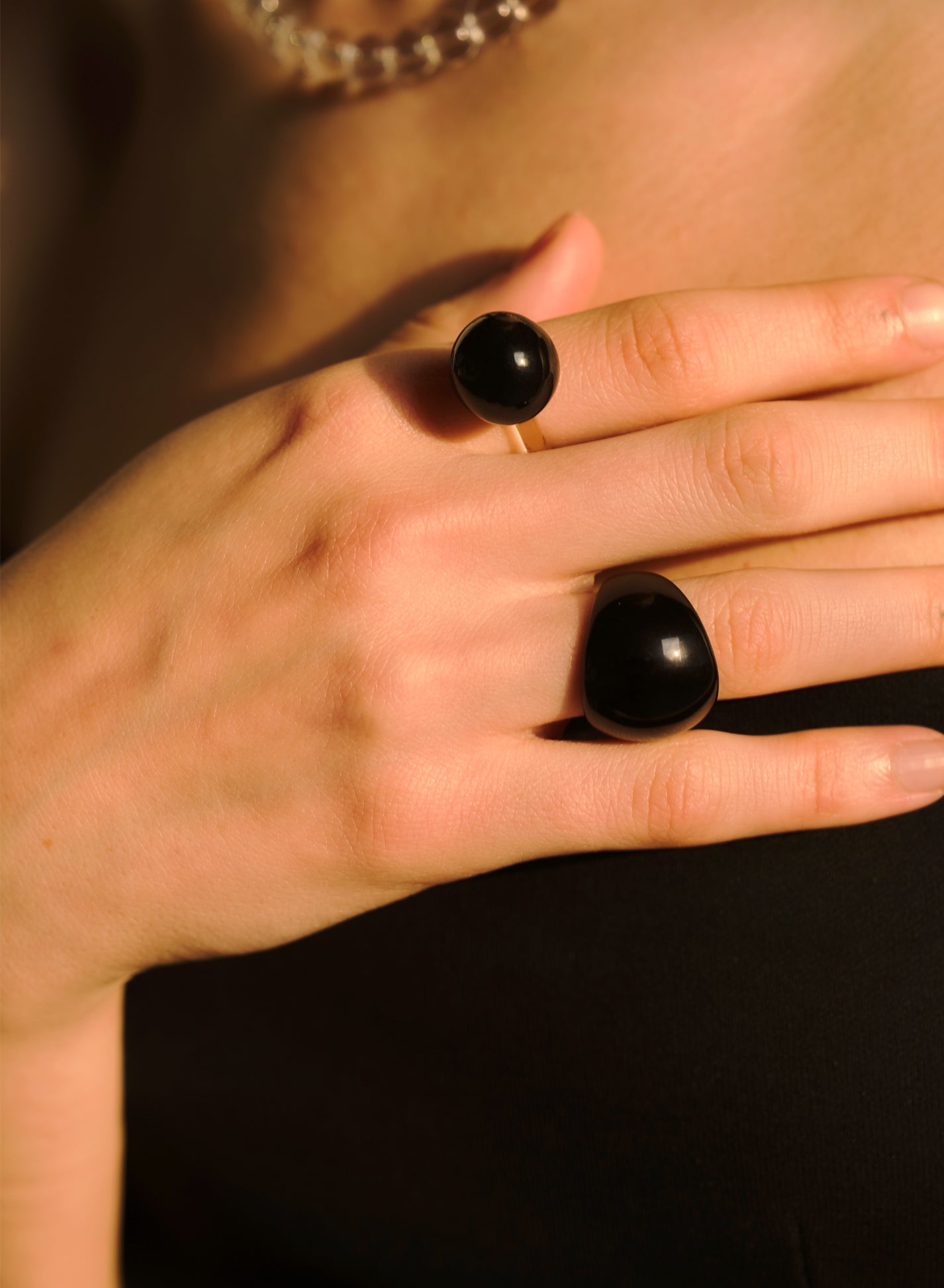 Clear Dot Ring [2colors]