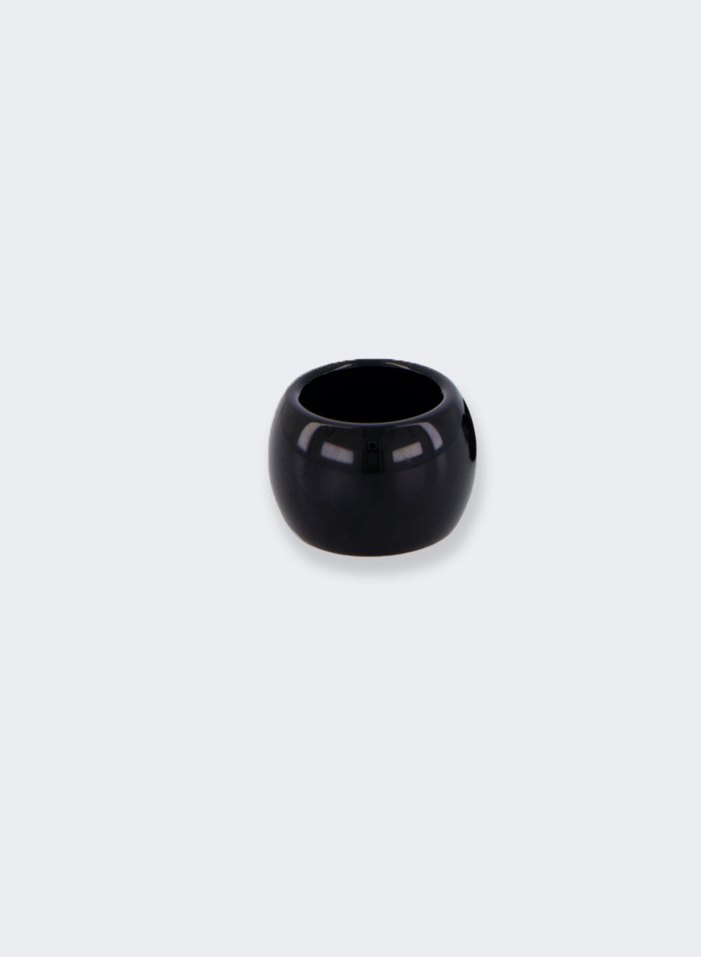 Black Onyx Bold Ring (20mm)