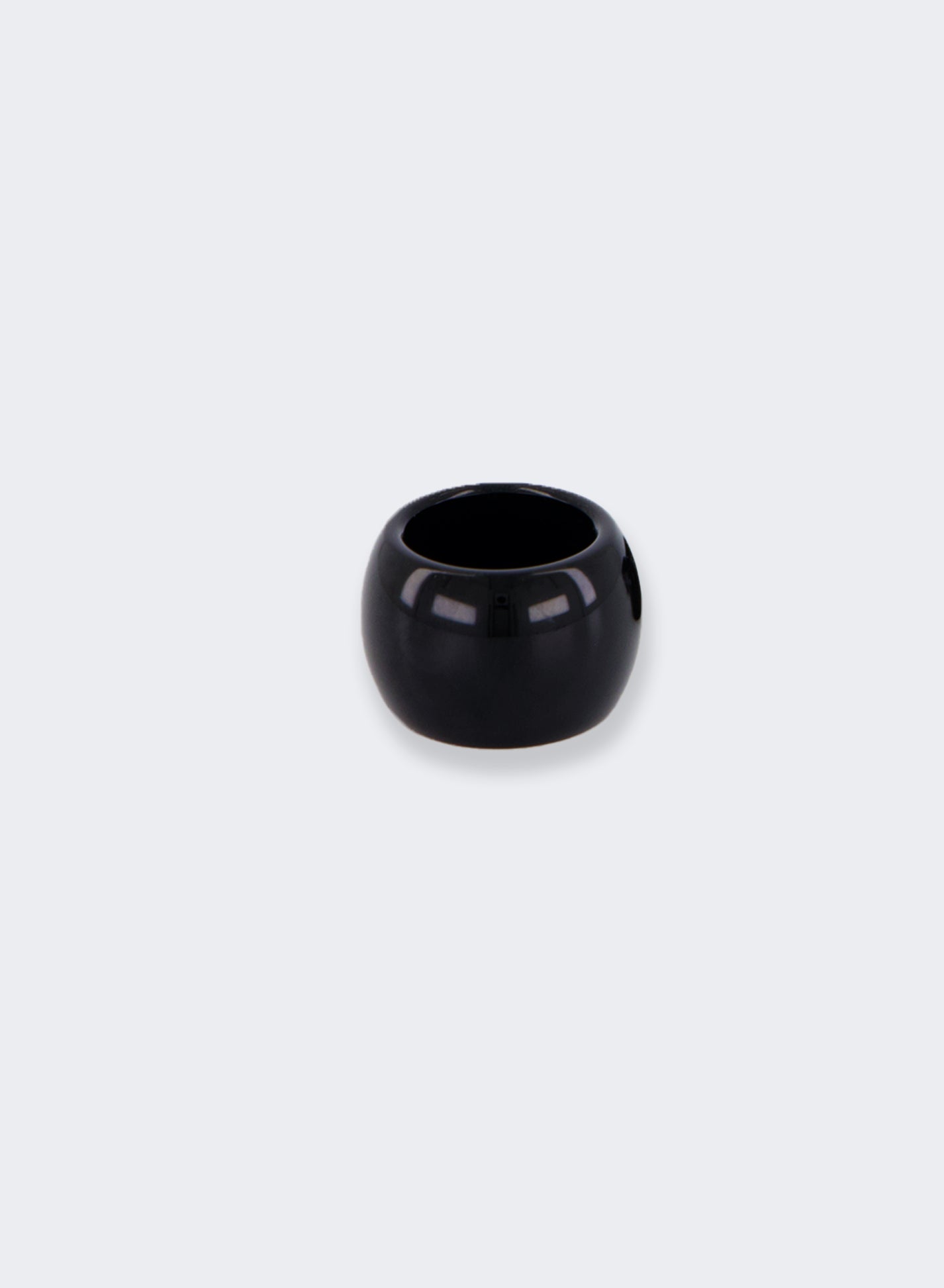 Black Onyx Bold Ring (20mm)