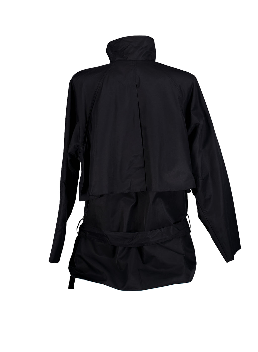 Low Trench Jacket - Black