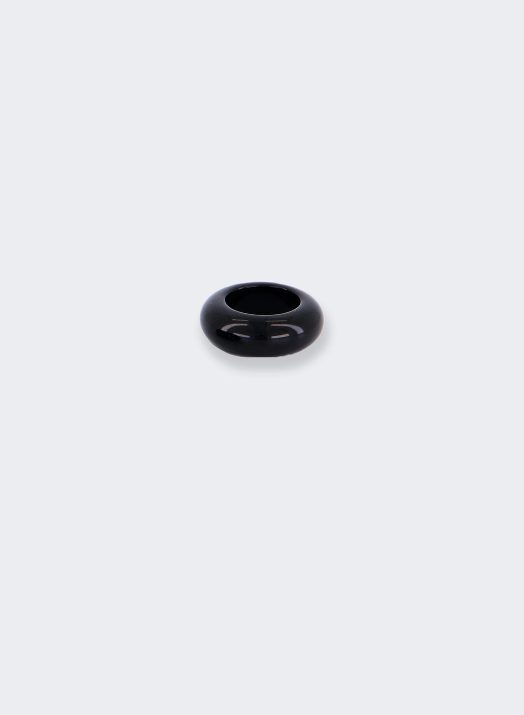 Black Onyx Mini Ring (8mm)