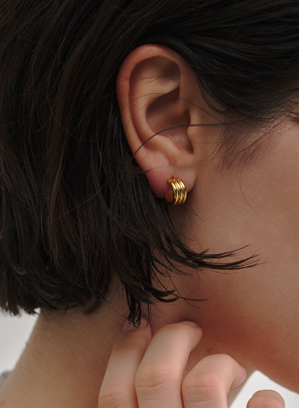 Layered Simple Earring
