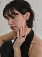 Black Onyx Classic Ring (10mm)