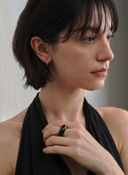 Black Onyx Classic Ring (10mm)
