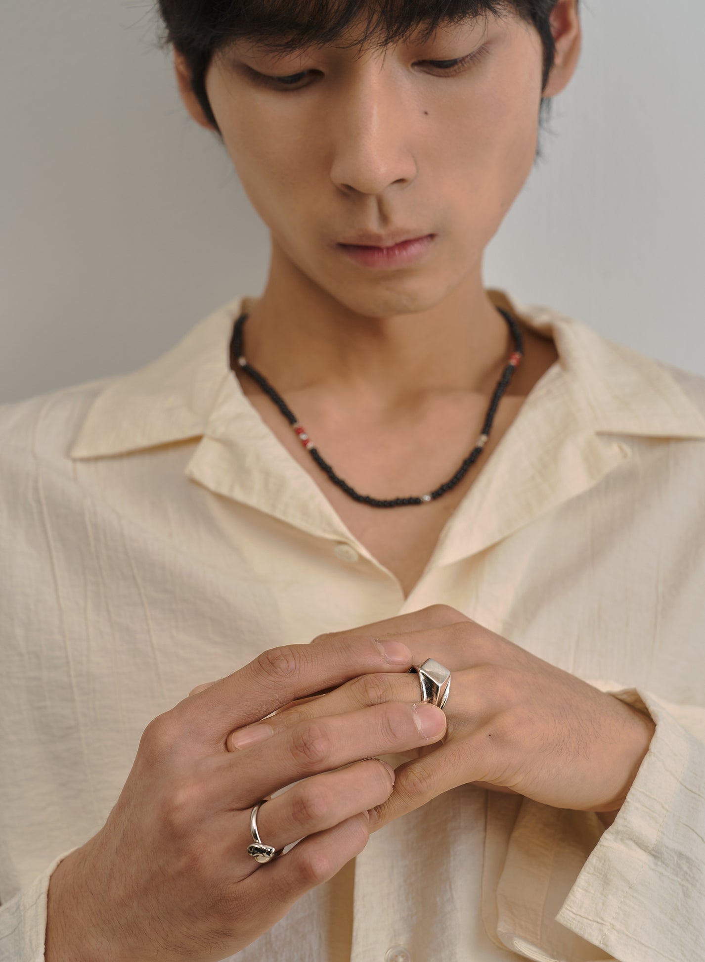 Pyramid Signet Ring  • Surgical Steel