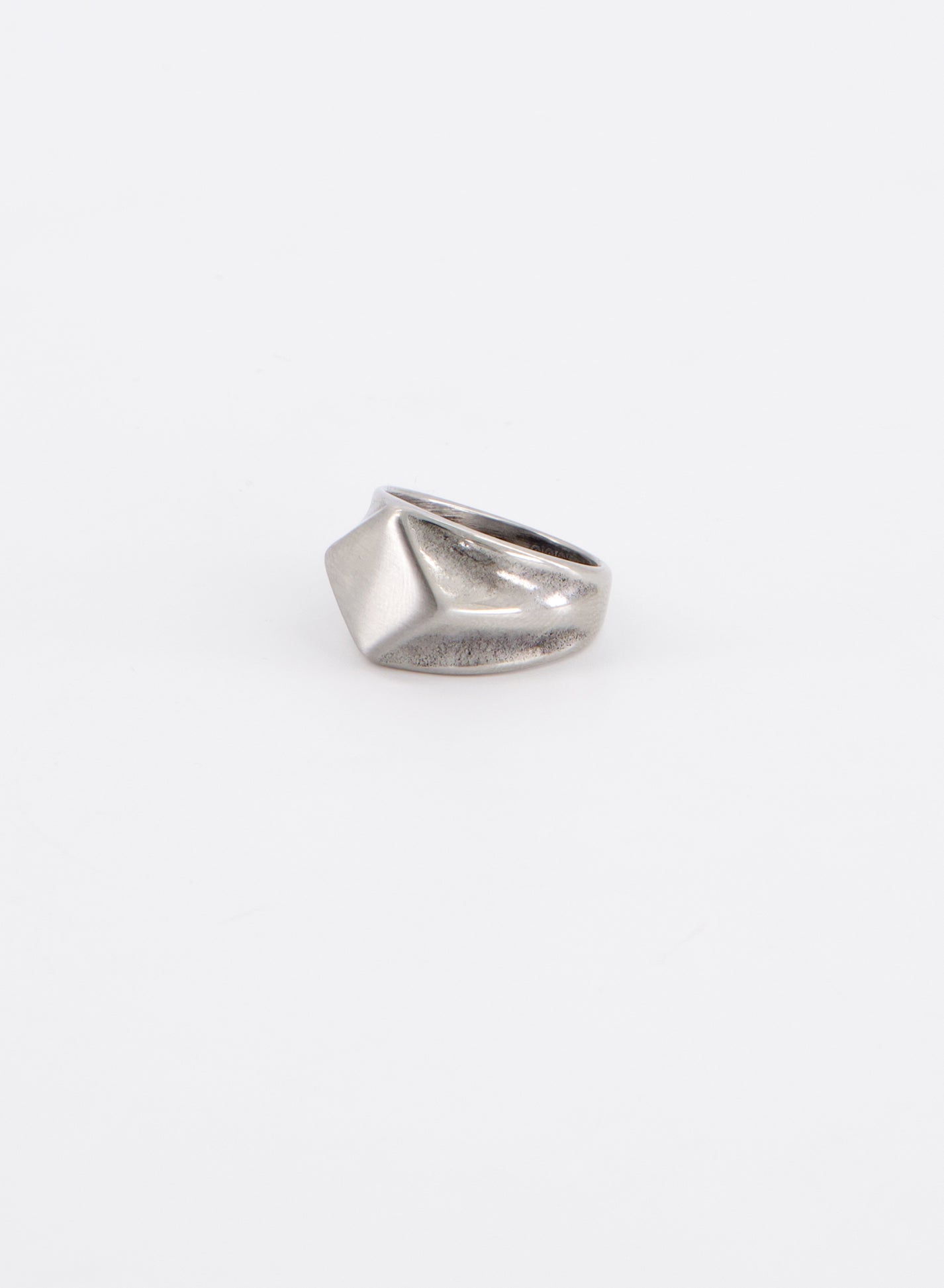 Pyramid Signet Ring  • Surgical Steel