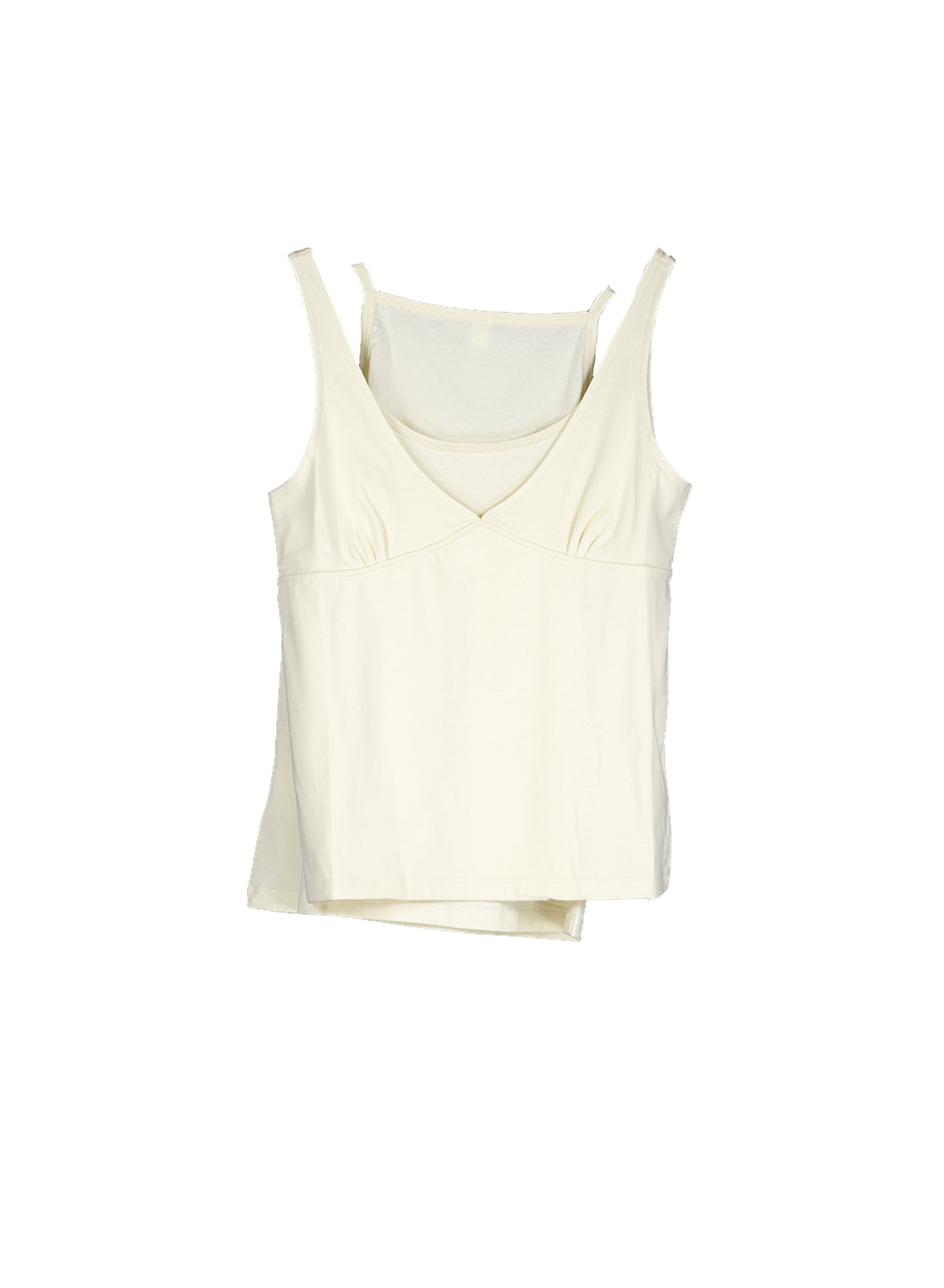 Layered Slip Tee Set - Butter
