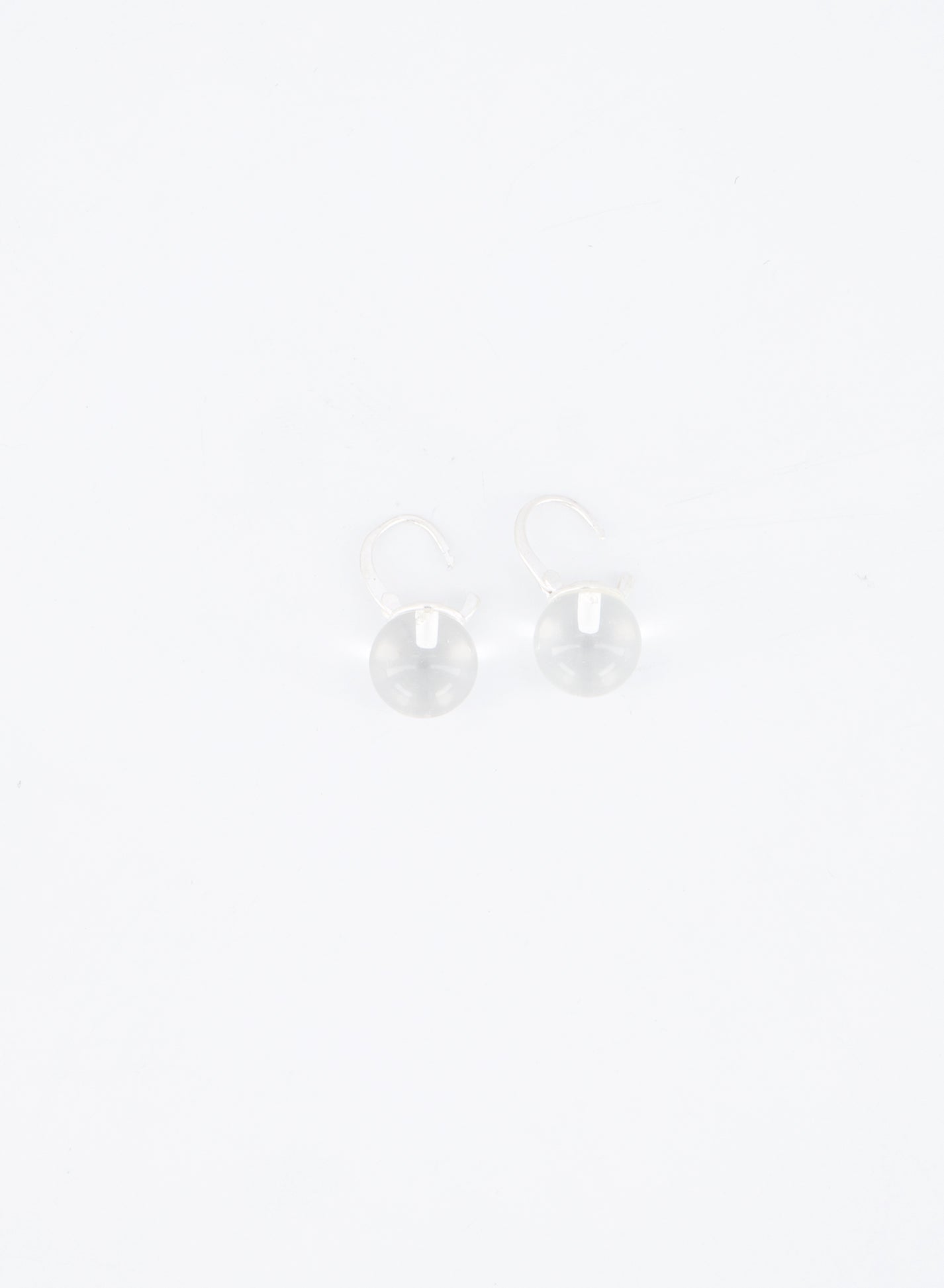 Water Drop Clear Quartz Earring