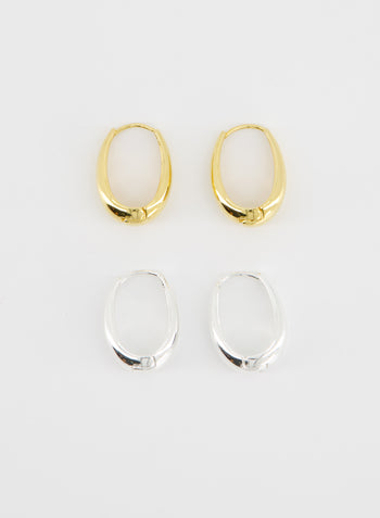 Teardrop Click Hoops