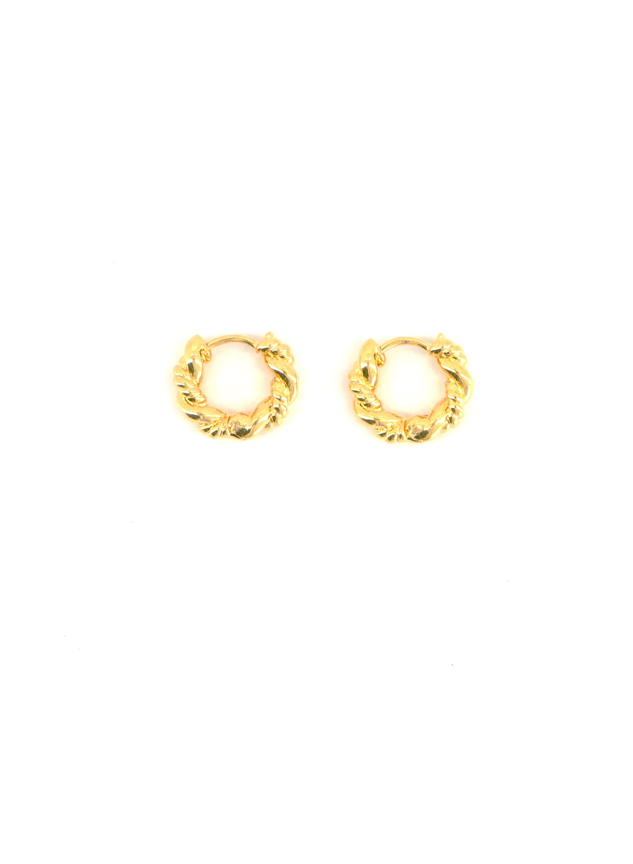Twist Dual Hoops