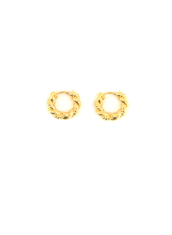Twist Dual Hoops
