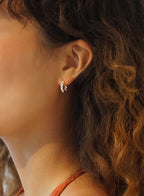 Twist Dual Hoops