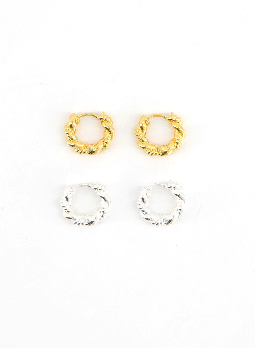 Twist Dual Hoops