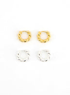 Twist Dual Hoops