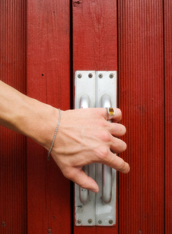 Brown Square Ring