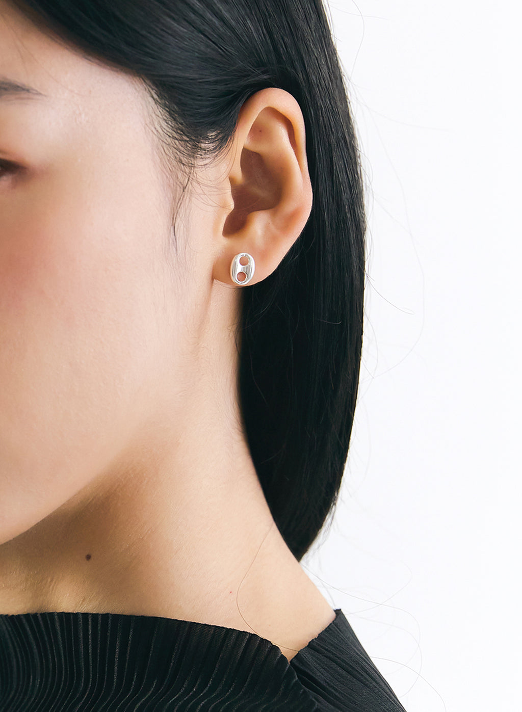 BUTTON STUDS EARRINGS