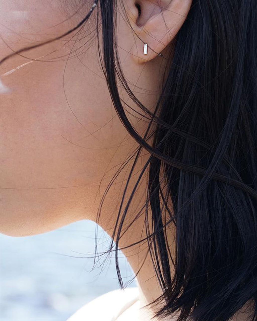 Bar Studs • 925 Sterling Silver