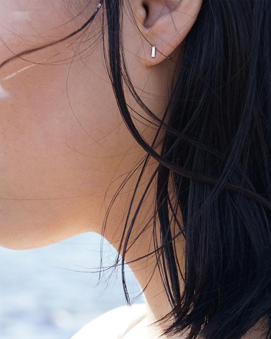 Bar Studs • 925 Sterling Silver