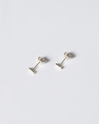 Bar Studs • 925 Sterling Silver