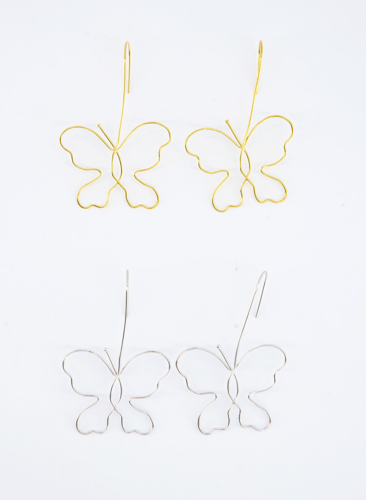 Butterfly Hook Earrings