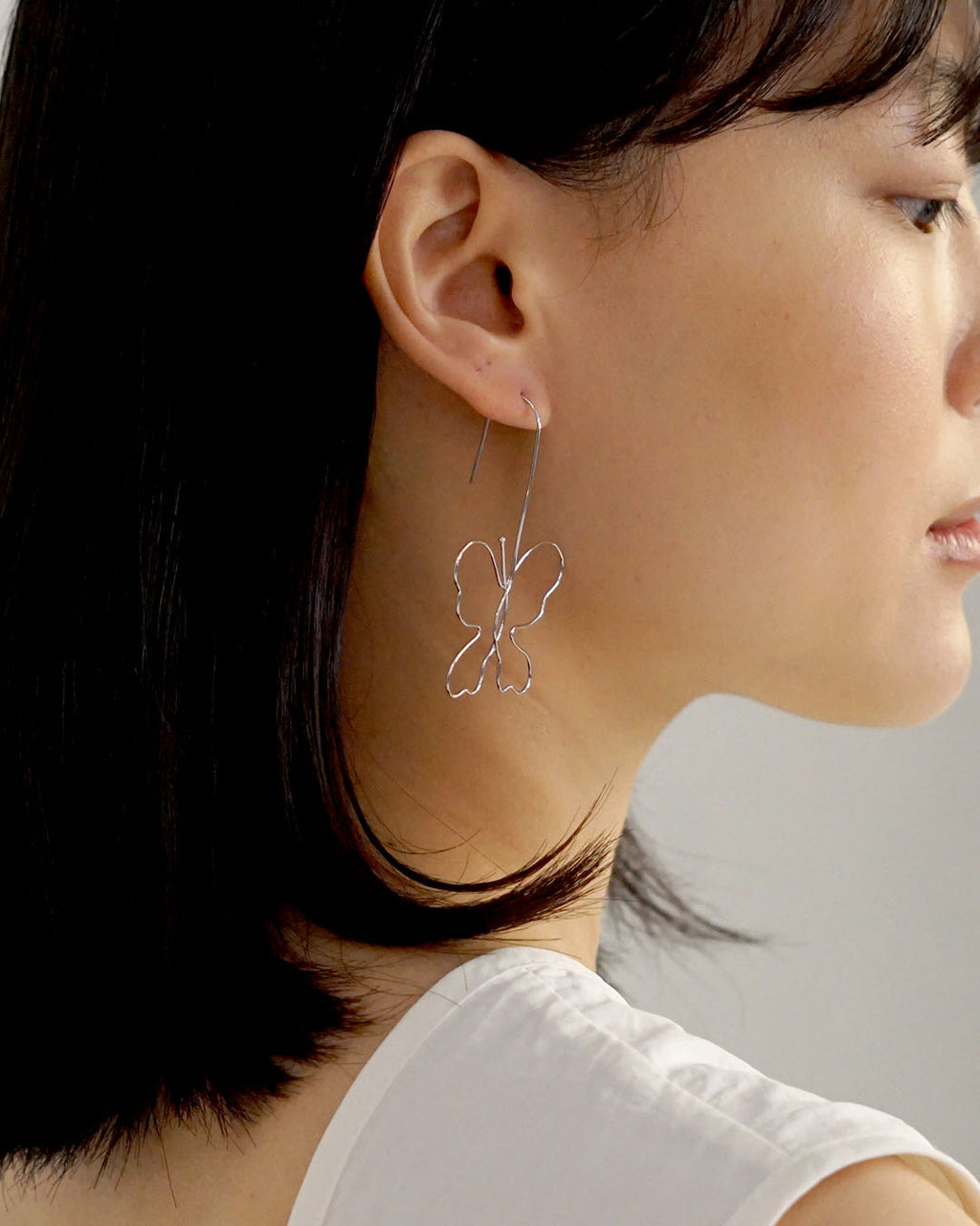Butterfly Hook Earrings