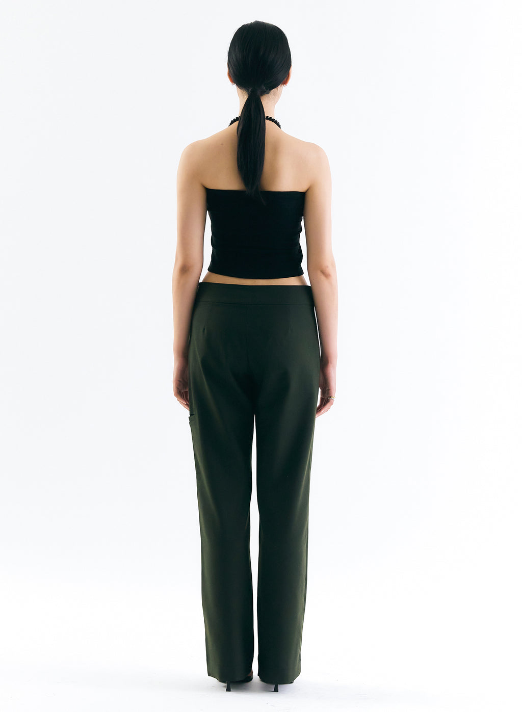 [60%OFF]Terry Tube Top - Black