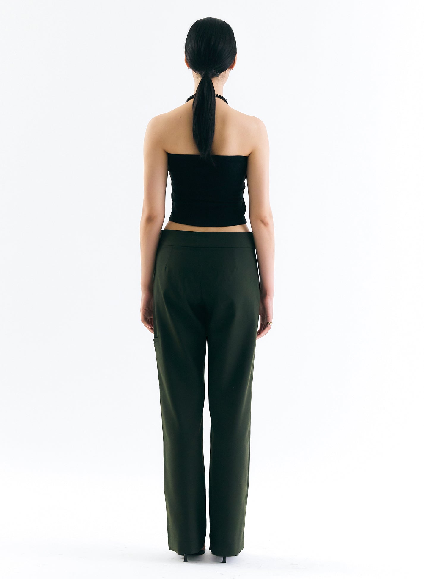 [60%OFF]Terry Tube Top - Black