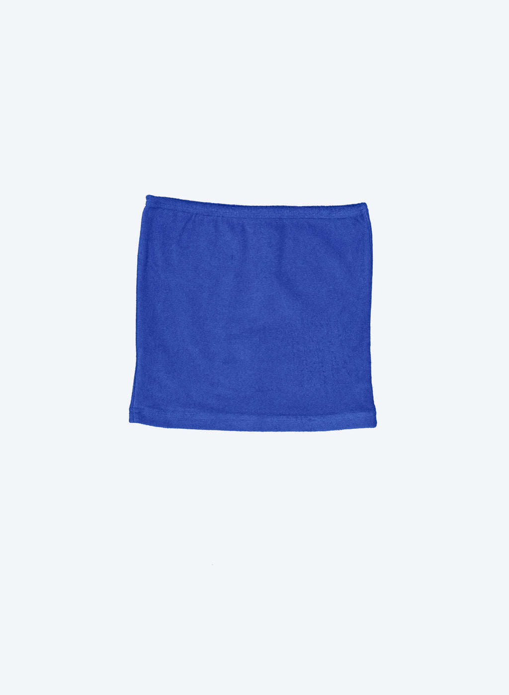 [60%OFF]Terry Tube Top - Blue