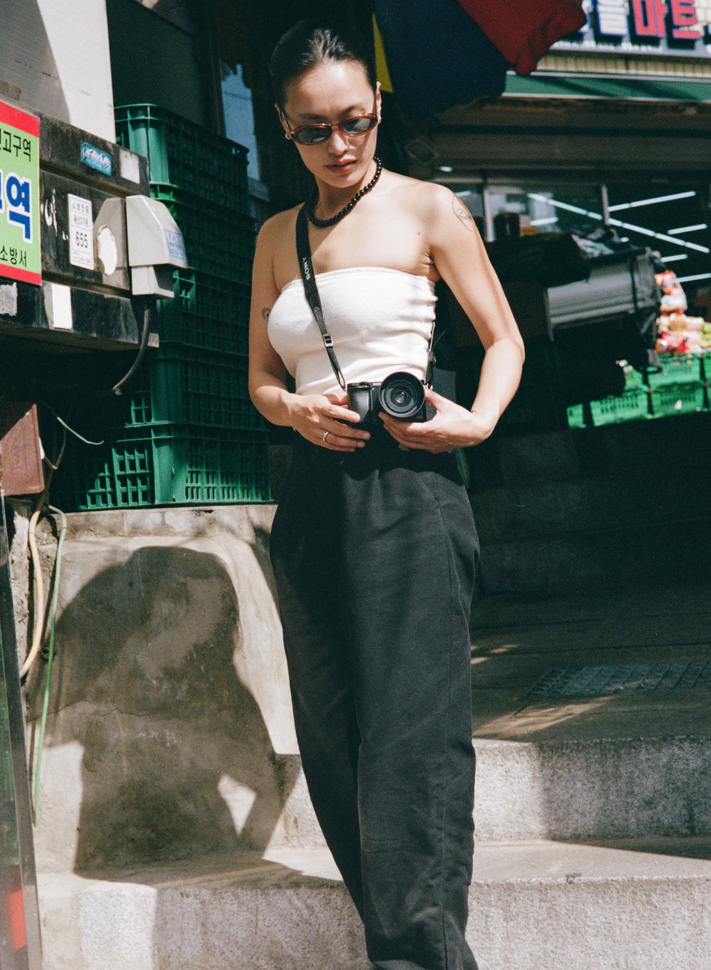 [60%OFF]Terry Tube Top - Cream