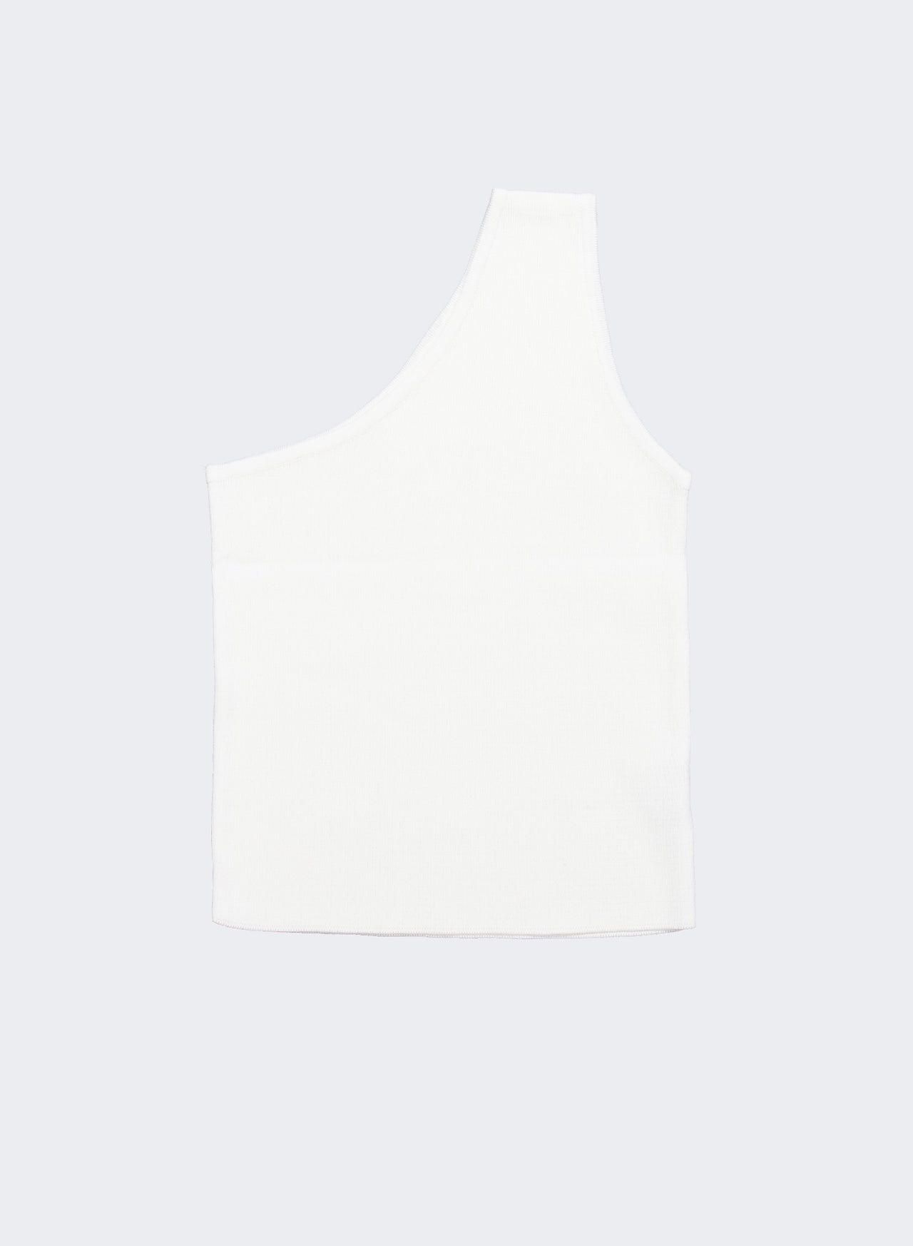 One-Shoulder Tank Top - Ivory