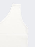 One-Shoulder Tank Top - Ivory