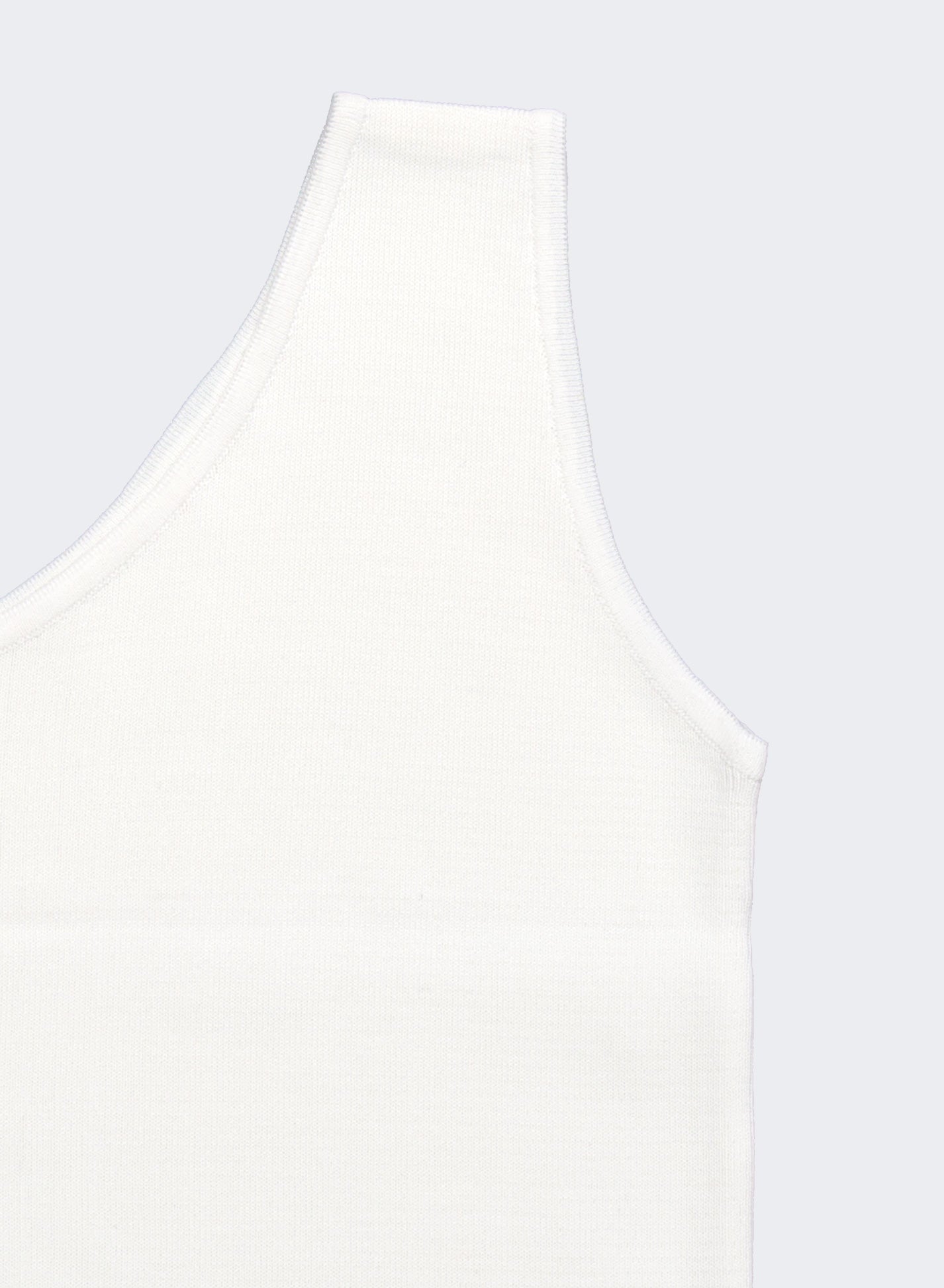 One-Shoulder Tank Top - Ivory