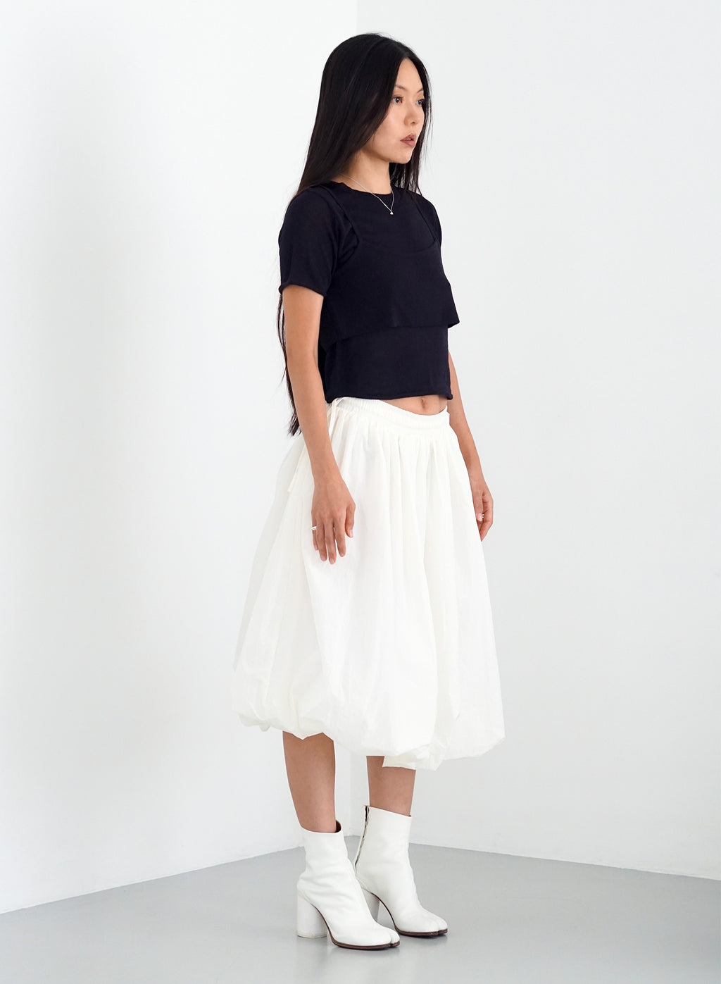 Knitted Linen-Blend Layering Top Set