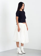 Knitted Linen-Blend Layering Top Set