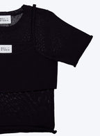 Knitted Linen-Blend Layering Top Set