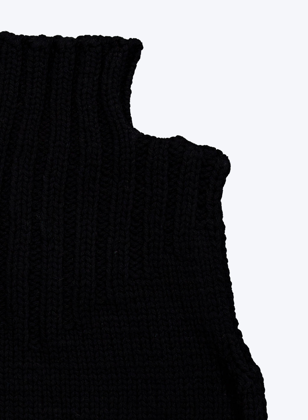 [60%OFF] Chunky Wool Knit Vest