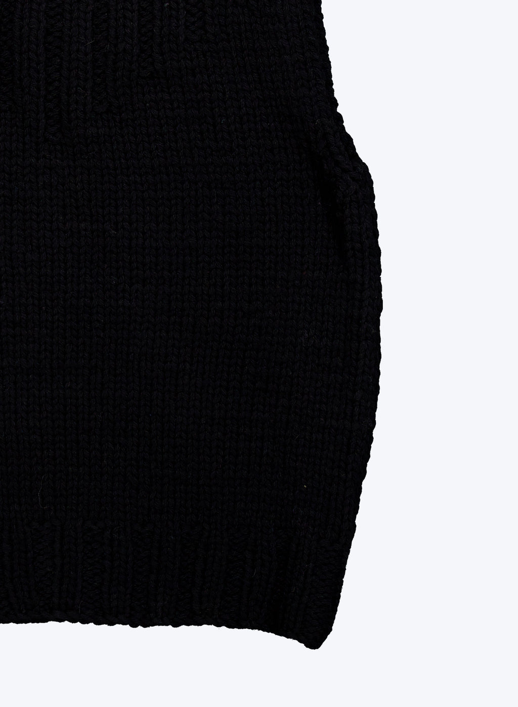 [60%OFF] Chunky Wool Knit Vest