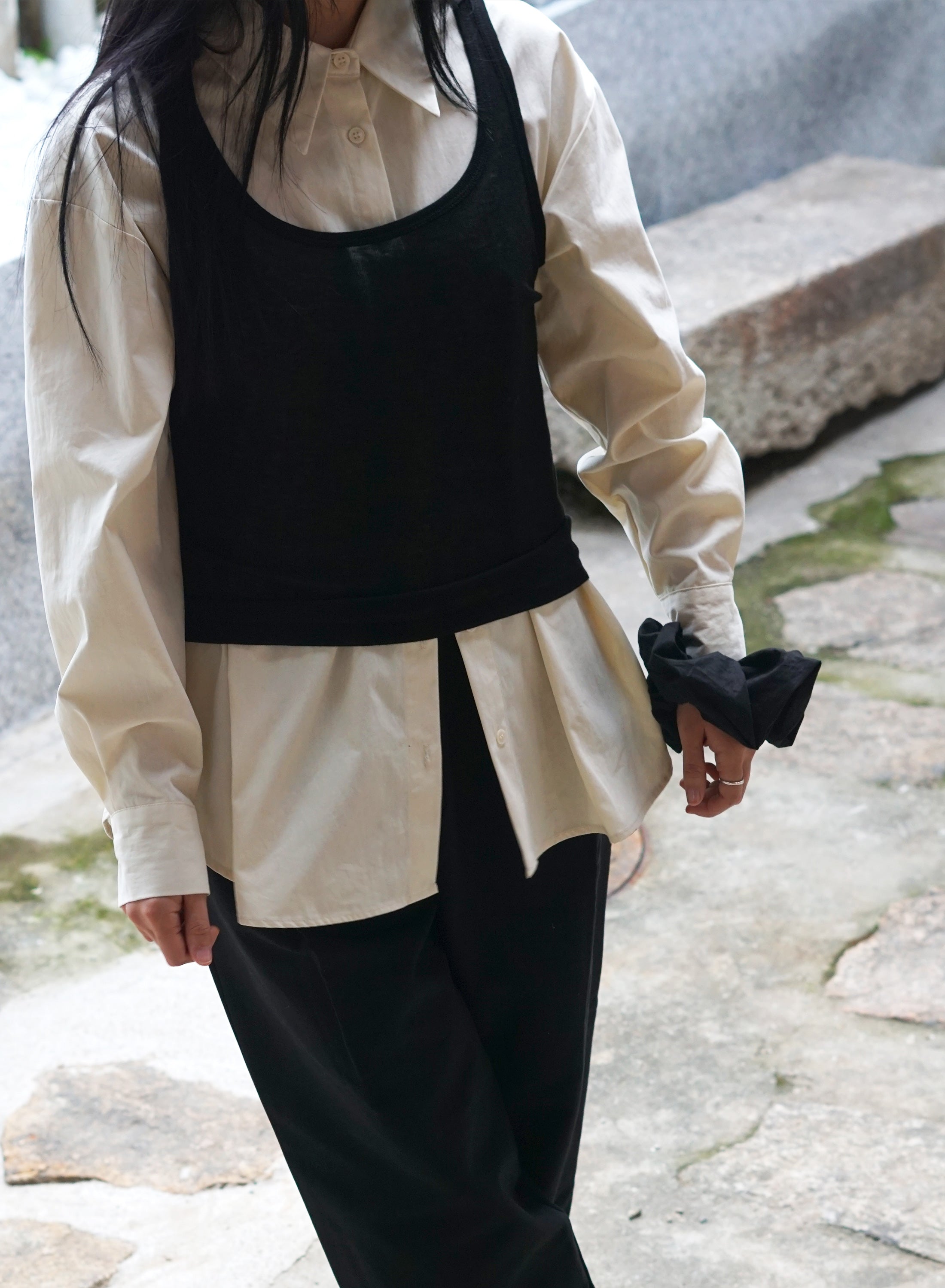 LYOCELL LAYERING TOP SET