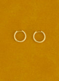 Snake Hoops • Gold
