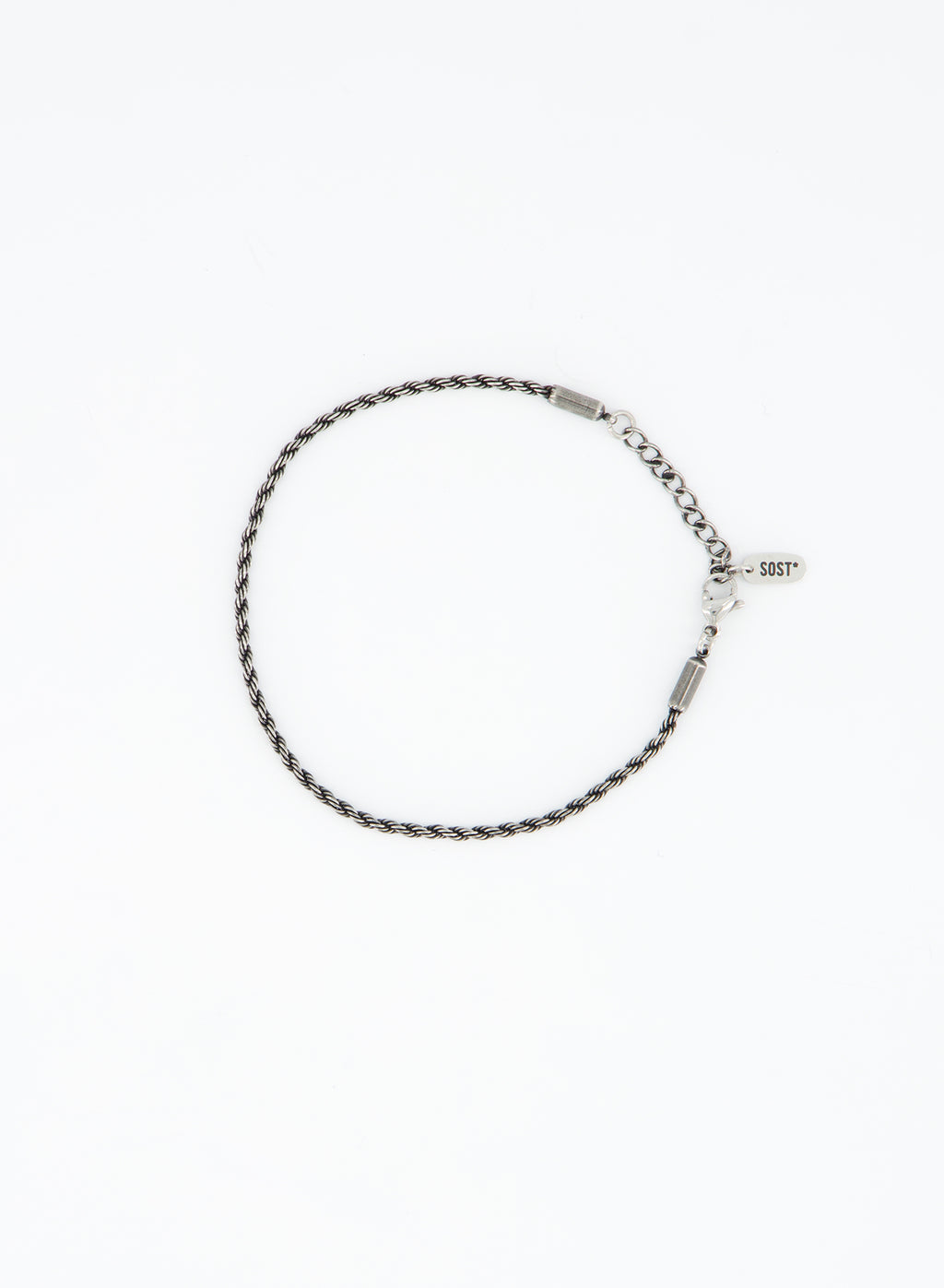 FRENCH ROPE BRACELET [Oxidised] — 1.5mm