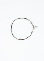 FRENCH ROPE BRACELET [Oxidised] — 1.5mm