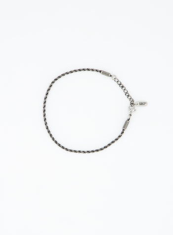 FRENCH ROPE BRACELET [Oxidised] — 1.5mm